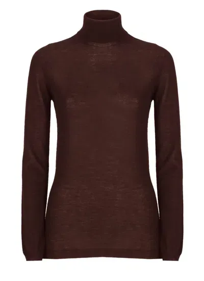 Fabiana Filippi Sweaters Bordeaux In Red