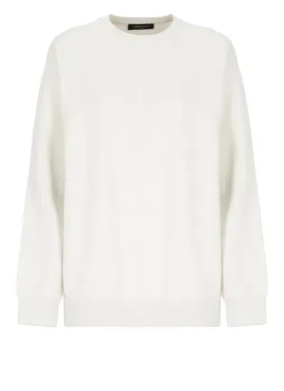 Fabiana Filippi Sweaters Ivory In Beige