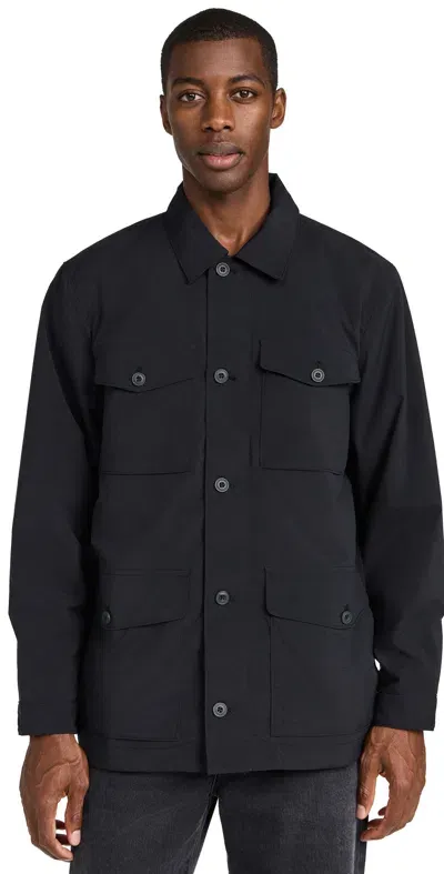 Faherty Movement Field Jacket Winter Black