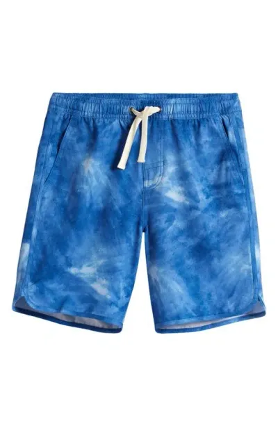 Fair Harbor Kids' Little Boy's & Boy's Printed Anchor Shorts In Clark Blue