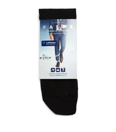 Falke Energizing Knee-high Socks In Black