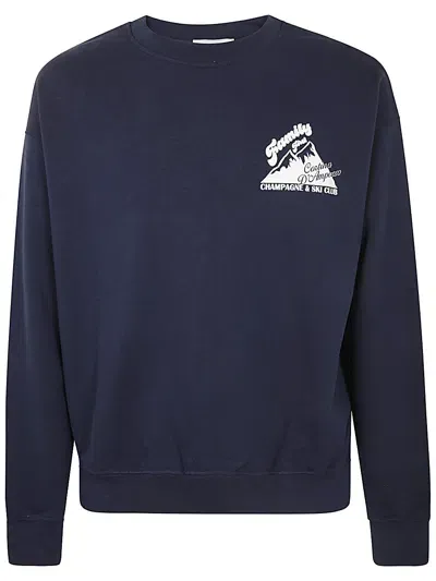 Family First Milano Crewneck Cortina In Blue