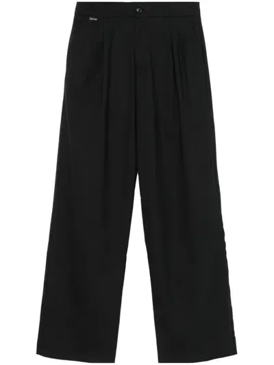 Family First New Tube Trousers In Black