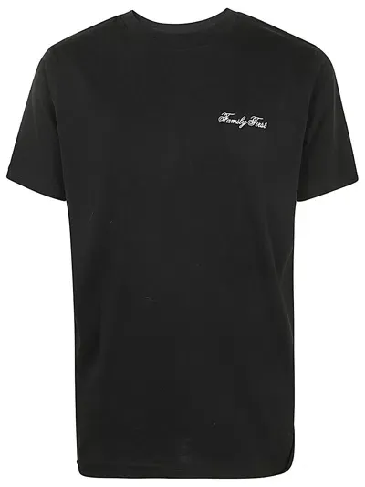 Family First T-shirt Symbol In Black