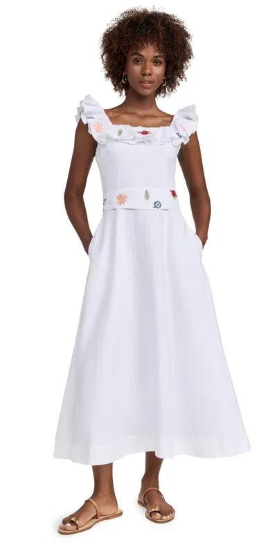 Fanm Mon Lourdes Dress White