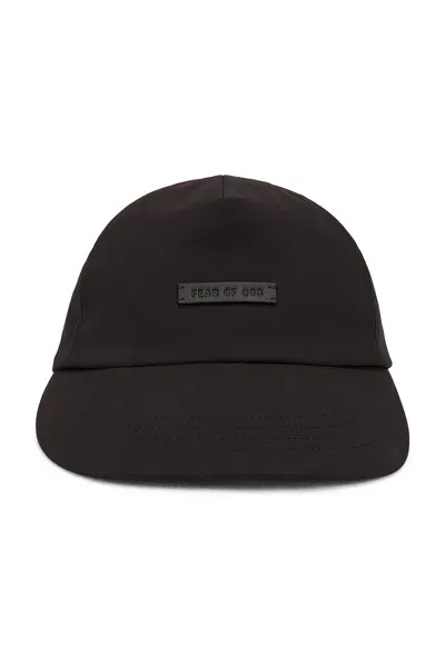 Fear Of God Dad Cap In Black