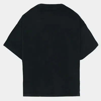 Fear Of God Essential Black Cotton T-shirt