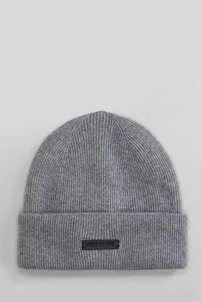 Fear Of God Hats In Grey