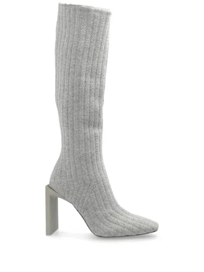 Fear Of God Knitted Boots In Grey