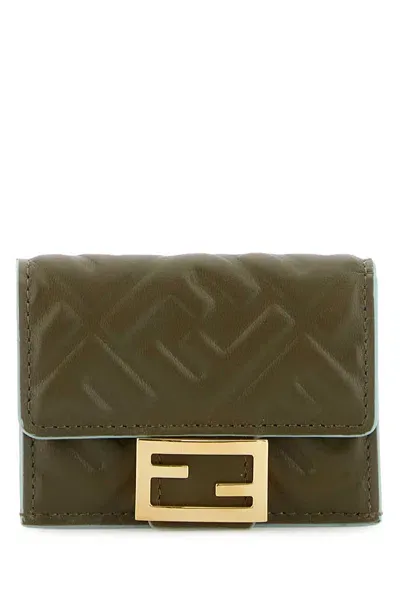 Fendi Wallets In Avocadoaquiferos