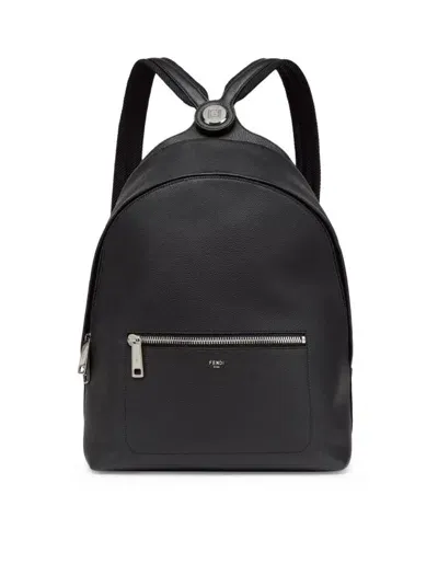 Fendi Backpacks Bag In Black