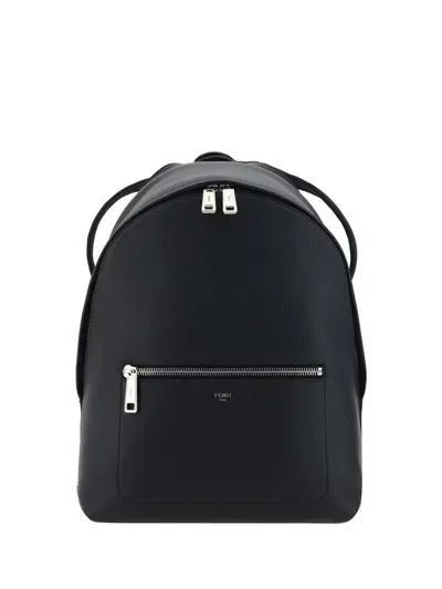 Fendi Backpacks In Black