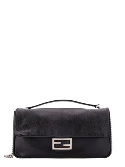 Fendi Baguette Chain In Black