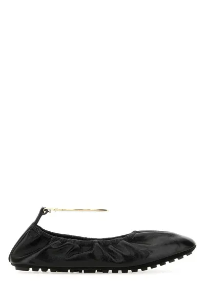 Fendi Ballerine-38.5 Nd  Female In Black