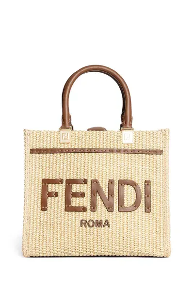 Fendi Beach Bags In Brown