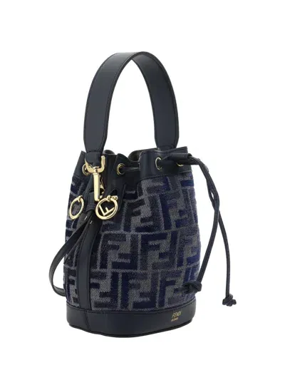 Fendi Mini Mon Tresor In Blue