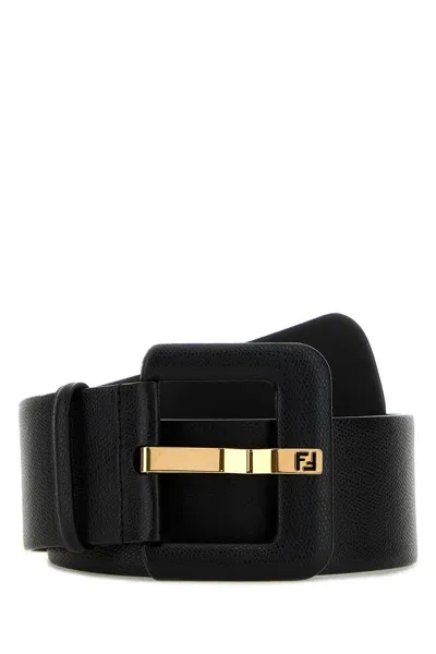 Fendi Belt 6 Cm Vit.cruise-75 Nd  Female In Black