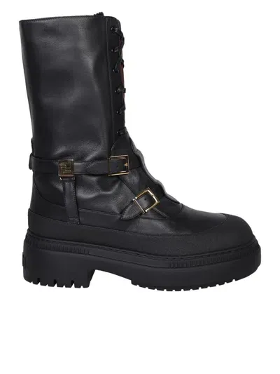 Fendi Boots In Black