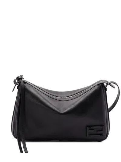 Fendi Medium Simply  Bag In Black