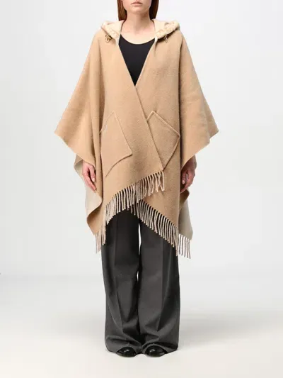 Fendi Cape  Woman Color Beige In Neutral