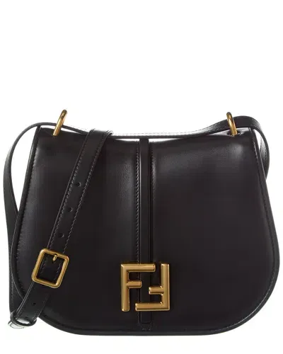 Fendi Cmon Medium Shoulder Bag In Black