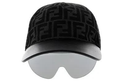 Fendi Eyewear Cap Shield Frame Sunglasses In Multi