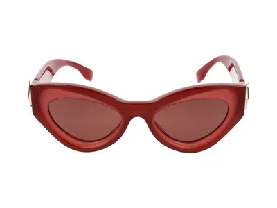 Fendi Eyewear Cat In Red