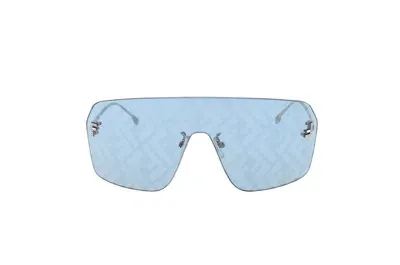 Fendi Eyewear Oversized Frame Sunglasses In Blue