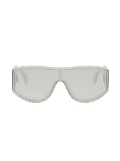 Fendi Eyewear Shield Frame Sunglasses In Multi