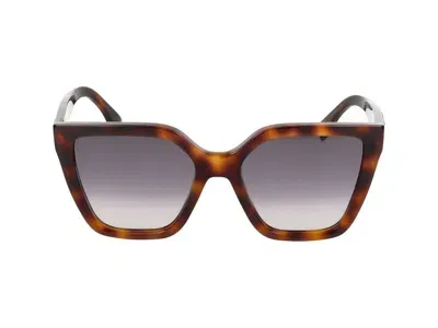 Fendi Eyewear Square Frame Sunglasses In Multi