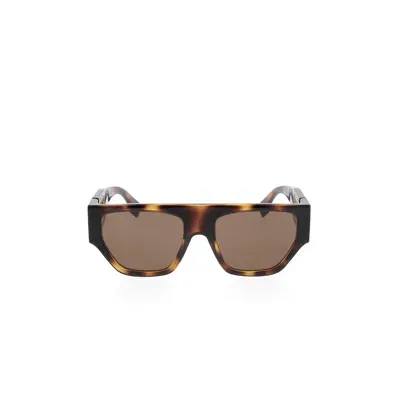 Fendi Fe40108u 5453e Injected Sunglasses In Black