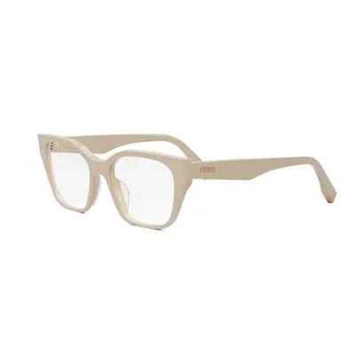 Fendi Fe50001i 057 Glasses In Panna