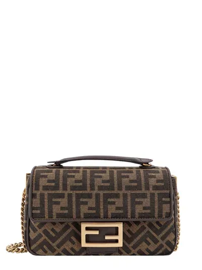 Fendi Monogrammed Shoulder Bag In Multi