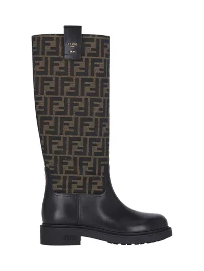 Fendi 'filo' Boots In Brown