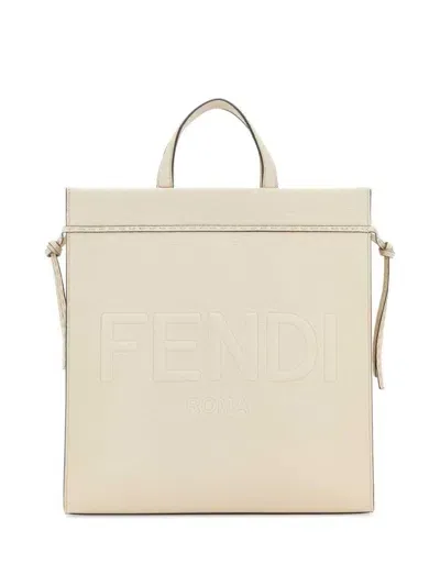 Fendi Go To Shopper Tote Bag In 中性色