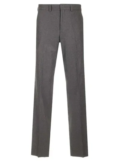 Fendi Grey Cashmere Trousers