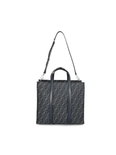 Fendi Handbags In Asphalt+black+ballad.