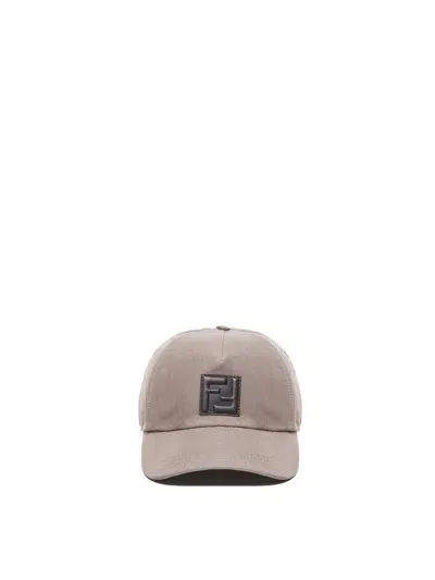 Fendi Hats In Beige