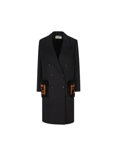 Fendi Cappotto-46 Nd  Female In Black