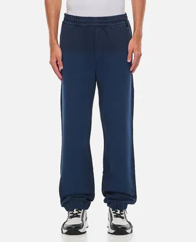 Fendi Jersey Pant In Blue