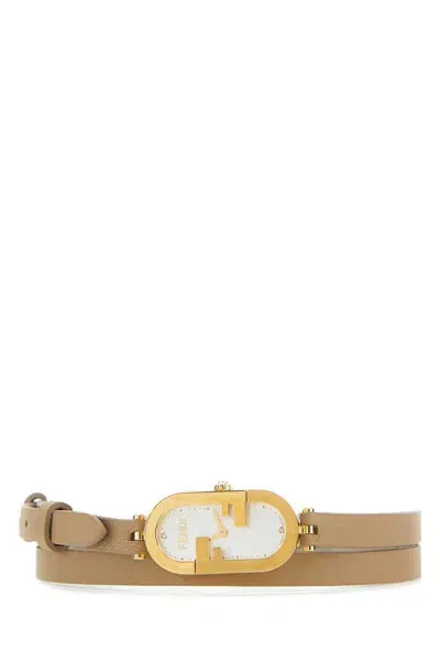 Fendi Orologio-tu Nd  Female In Beige O Tan