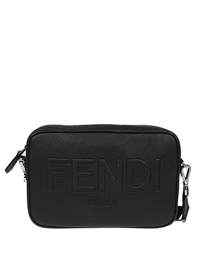 Fendi Medium Home Room Bag In Black