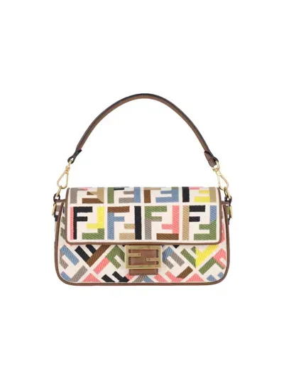 Fendi Medium Shoulder Bag "baguette" In Multi