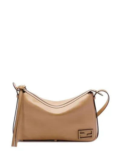 Fendi Simply  Medium Bag In Brown