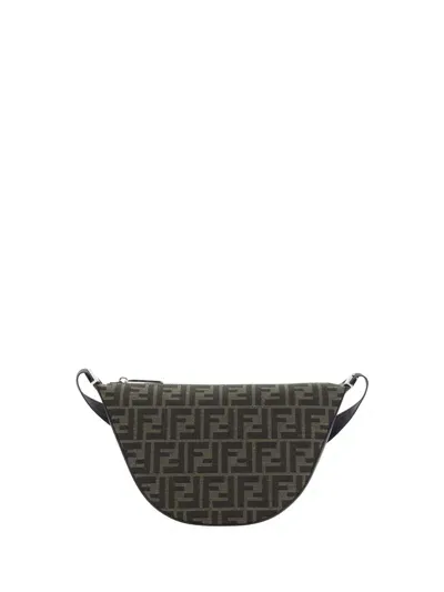 Fendi Melon Shoulder Bag In Tbmr+ebano+p