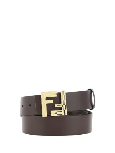 Fendi Regular Belt In Black