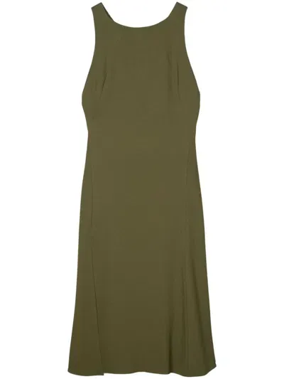 Fendi Sablé Maxi Dress In Green