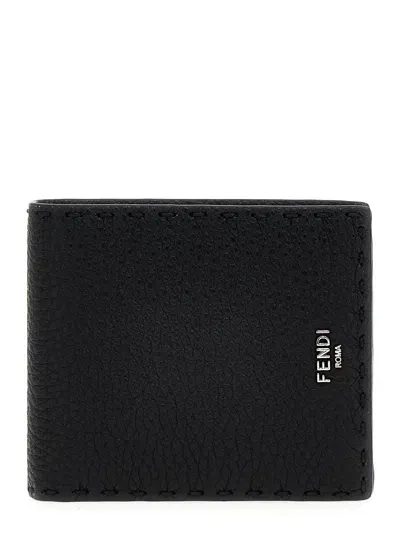 Fendi Selleria Wallet In Black