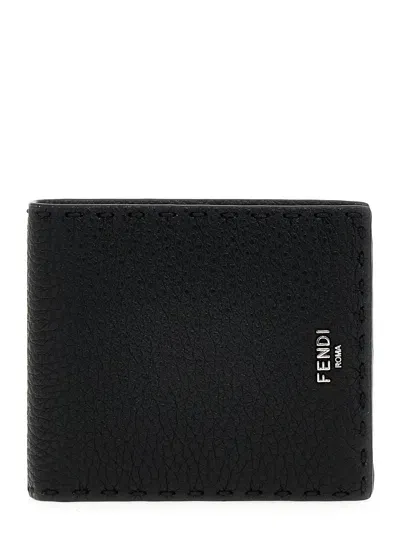 Fendi Selleria Wallet Wallets, Card Holders In Black