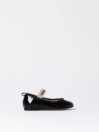 Fendi Shoes  Kids Color Black In Schwarz